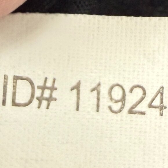 Men's EXPRESS Modern Fit Textured Striped Black Dress Shirt | Size L‎ - Picture 8 of 8